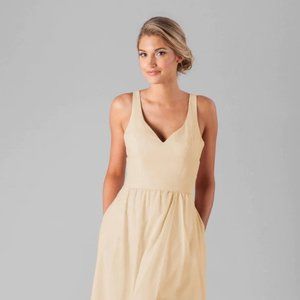 Champagne Bridesmaid Dress